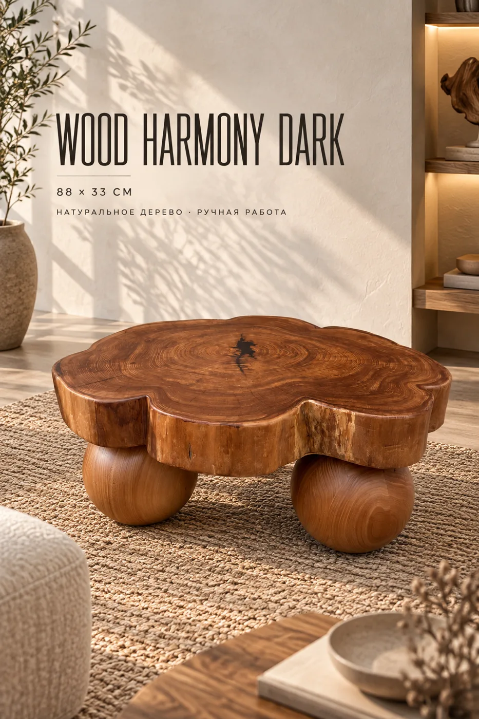 Сoffee Тable “WoodHarmony Dark” — Underwood