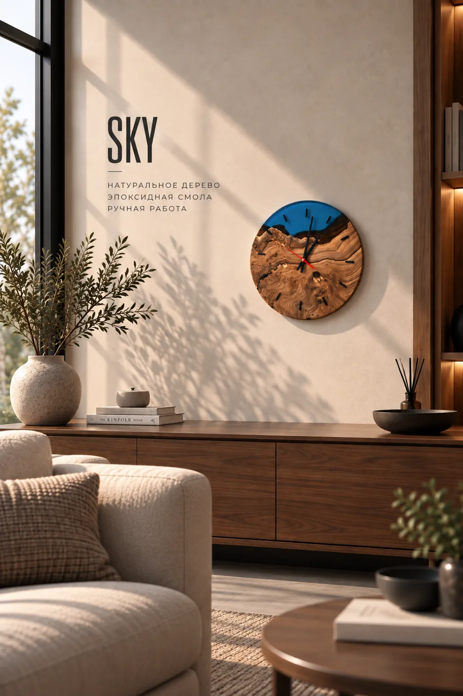 Wall Clock "Sky" — Underwood