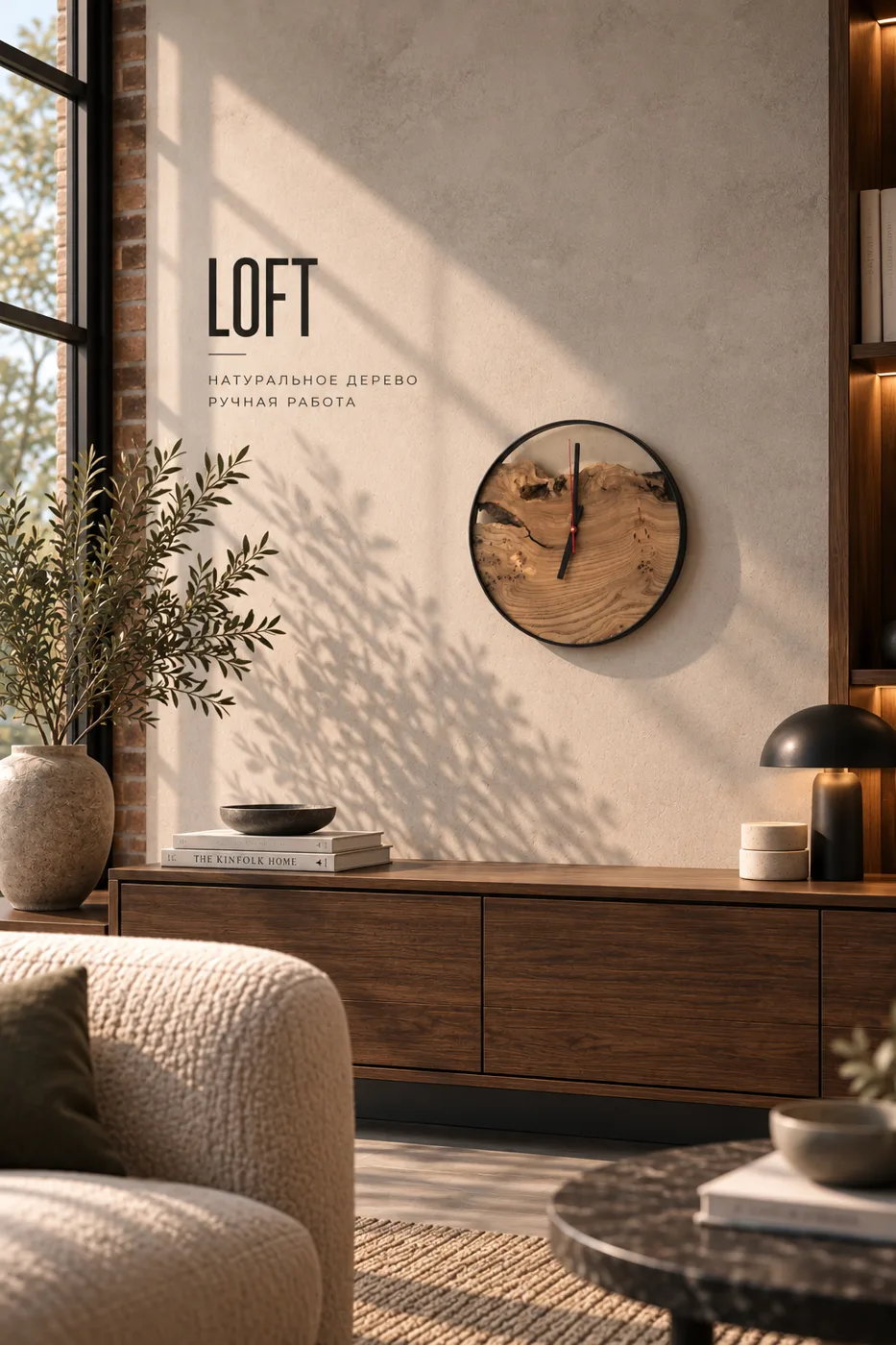 Wall Clock "Loft" — Underwood