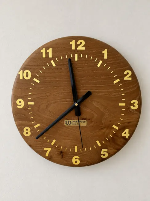 Wall Clock "Golden Time" — ракурс 3