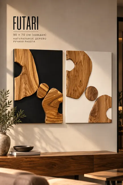 Panno "Futari" — Декор и панно Underwood