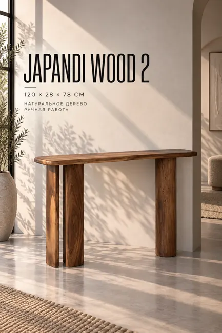 Console Japandi "Wood 2" — Консоли Underwood
