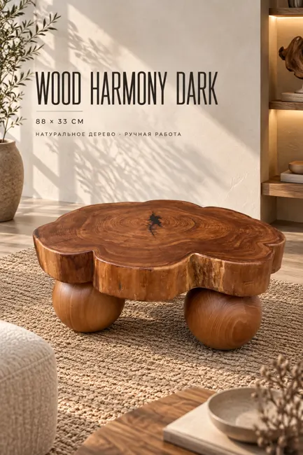 Сoffee Тable “WoodHarmony Dark” — Столики Underwood