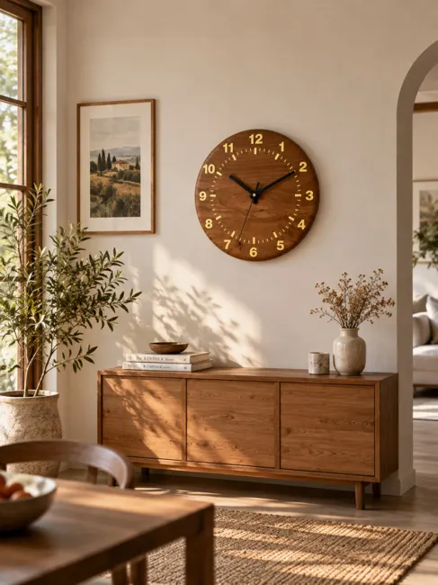 Wall Clock "Golden Time" — ракурс 2