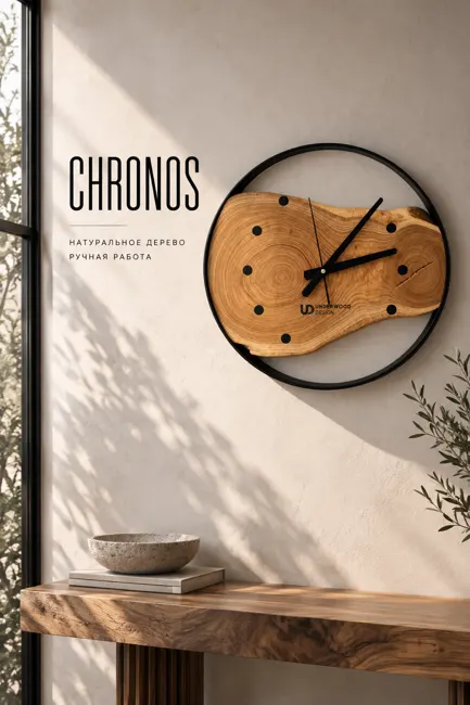 Wall Clock "Chronos" — Часы Underwood