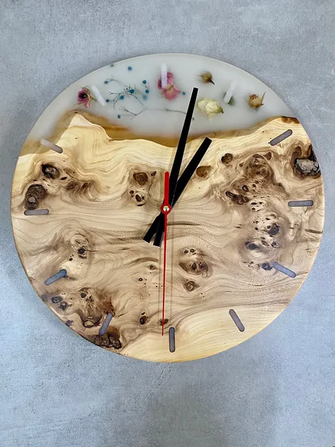 Wall Clock "Flower" — ракурс 2
