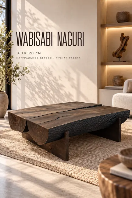 Сoffee Тable WabiSabi “Naguri” — Столики Underwood
