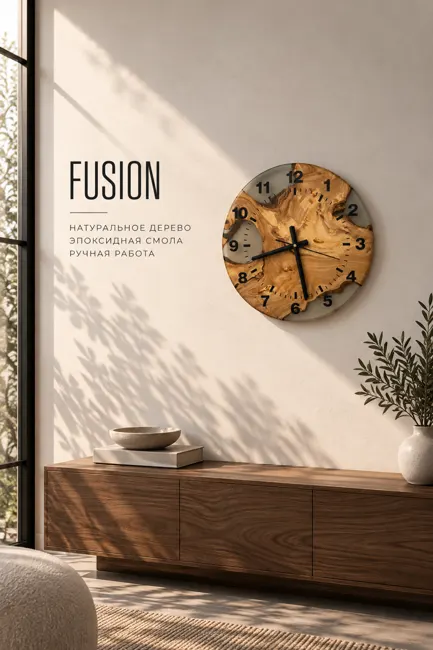 Wall Clock "Fusion" — Часы Underwood
